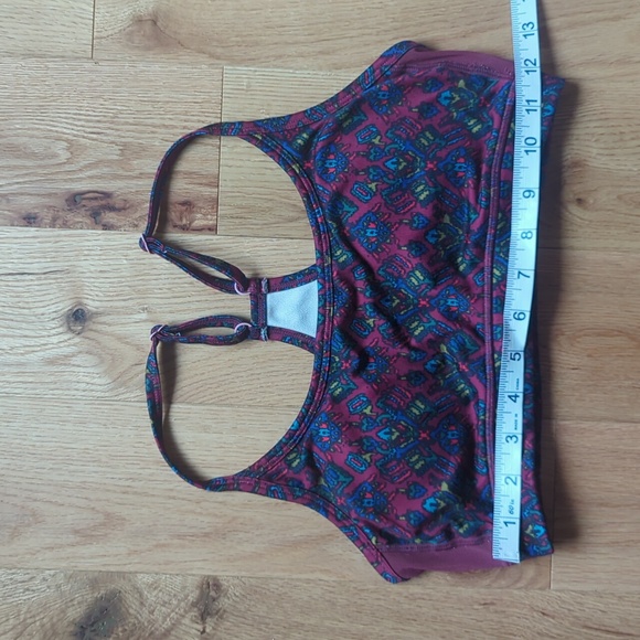Aerie. Boho Print Padded Sports Bra. Size Small - Picture 6 of 7
